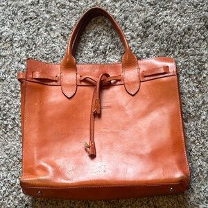Vintage Dooney & Bourke Orange Leather bag